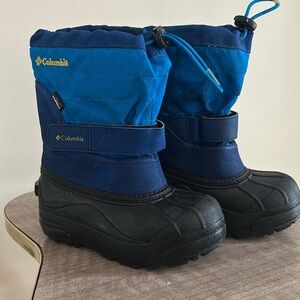 Columbia powderbug waterproof snow boots toddler size 12
